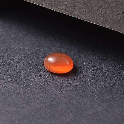 Carnelian (Ovl 9x7 mm) 1.82 ctw Loose Gemstone