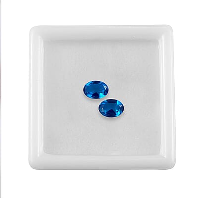 Caribeabn Quartz Set of 2 (Ovl 7x5 mm) 1.54 ctw Loose Gemstone