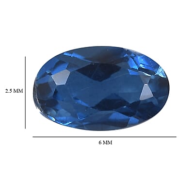 Ceylon Color Quartz (Ovl 6x4 mm) 0.82 ctw Loose Gemstone
