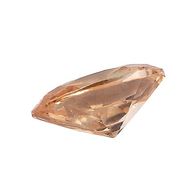 Simulated Champagne Diamond Set of 2 (Ovl 7x5 mm) 2.19 ctw Loose Gemstone