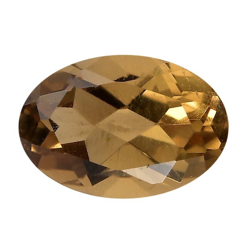 Champagne Quartz (Ovl 6x4 mm) 0.37 ctw Loose Gemstone