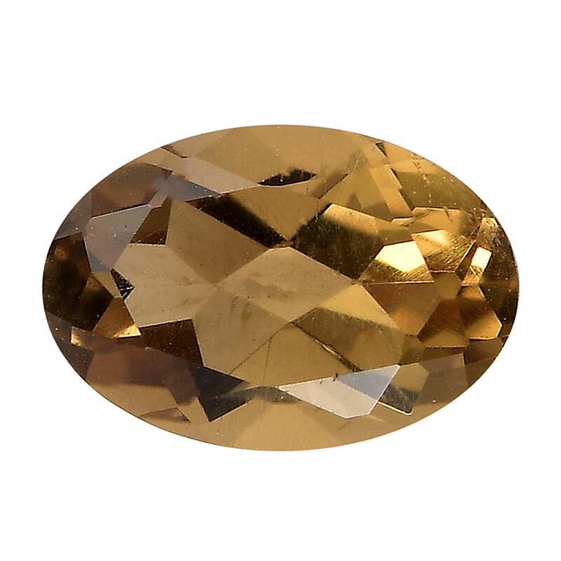Champagne Quartz (Ovl 6x4 mm) 0.37 ctw Loose Gemstone