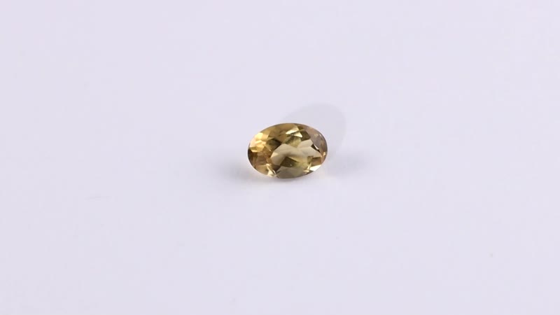 Champagne Quartz (Ovl 6x4 mm) 0.37 ctw Loose Gemstone