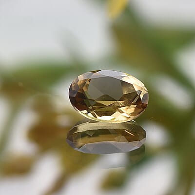 Champagne Quartz (Ovl 6x4 mm) 0.37 ctw Loose Gemstone