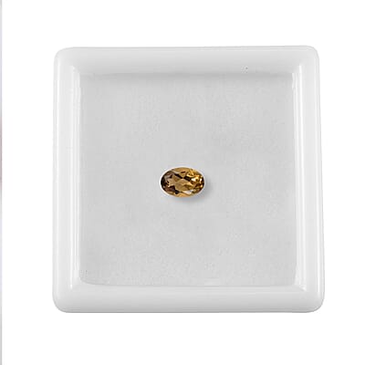 Champagne Quartz (Ovl 6x4 mm) 0.37 ctw Loose Gemstone