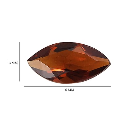 Brazilian Cherry Citrine Set of 2 (Mrq 6x3 mm) 0.40 ctw Loose Gemstone