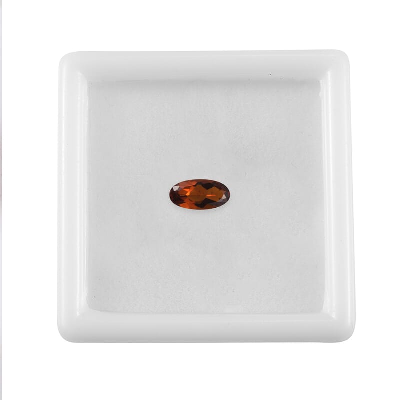 Brazilian Cherry Citrine (Oval 8x4 mm) 0.50 ctw