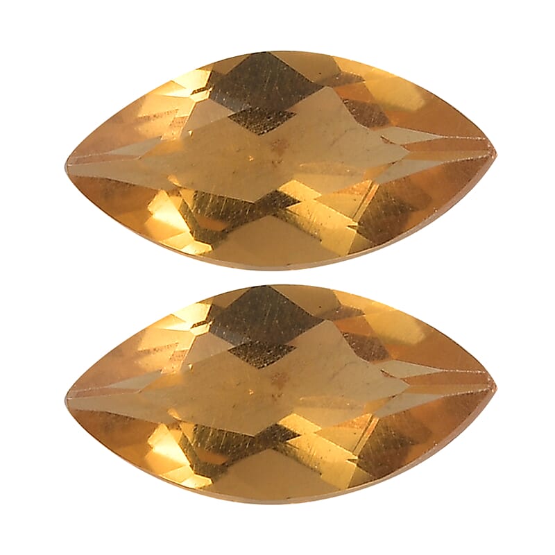 AA Brazilian Citrine (Mrq 7x3.5 mm) 0.57 ctw Loose Gemstone