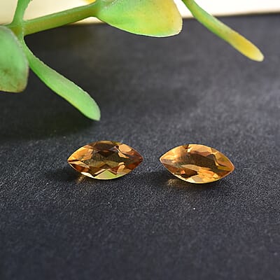 AA Brazilian Citrine (Mrq 7x3.5 mm) 0.57 ctw Loose Gemstone