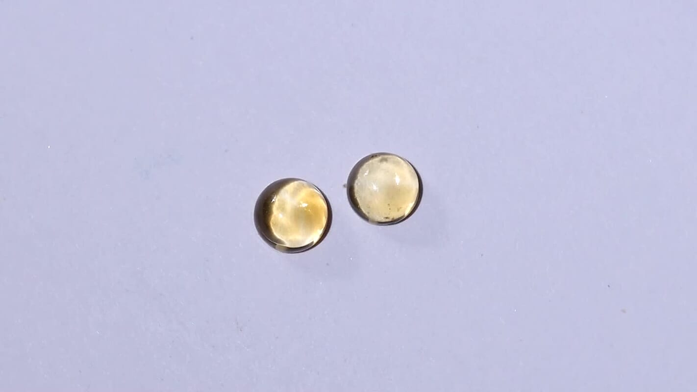Brazilian Citrine (Rnd 5 mm) 0.96 ctw Loose Gemstone