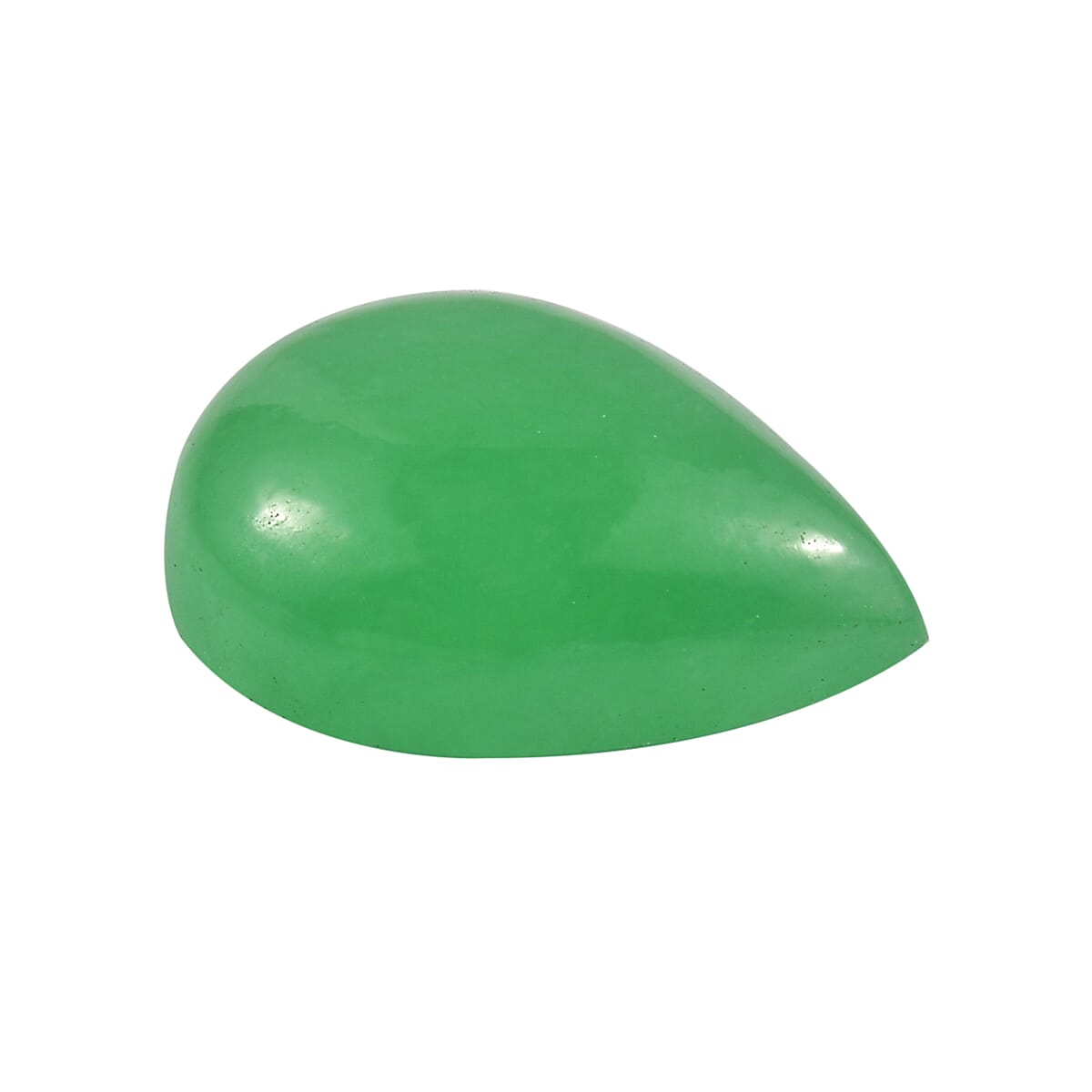 Green Jade (D) (Pear 10x7 mm) 1.75 ctw Loose Gemstone
