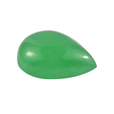 Green Jade (D) (Pear 10x7 mm) 1.75 ctw Loose Gemstone