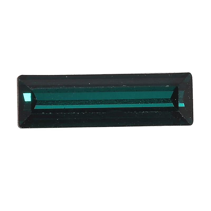 Emerald Crystal by Swarovski (Bgt 10x3 mm) 0.62 ctw Loose Gemstone