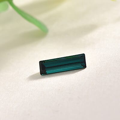Emerald Crystal by Swarovski (Bgt 10x3 mm) 0.62 ctw Loose Gemstone