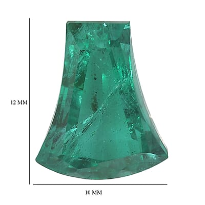 Emeraldine Triplet Quartz (Fancy 12x10 mm) 4.65 ctw Loose Gemstone