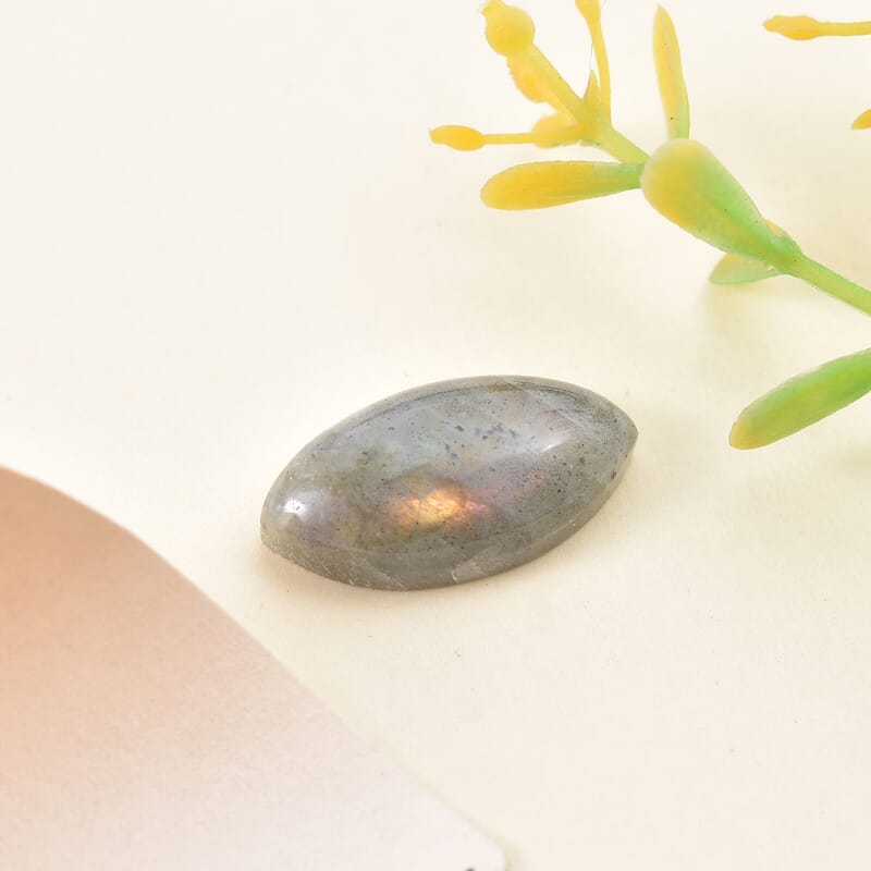 Madagascar Fire Labradorite (Mrq 20x10 mm) 8.09 ctw Loose Gemstone