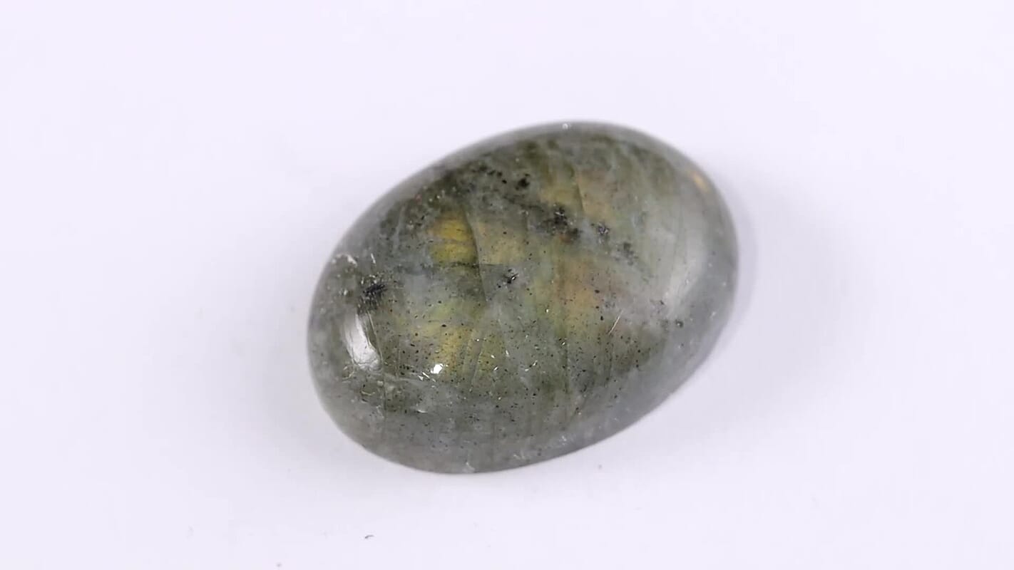 Madagascar Fire Labradorite (Ovl 18x13 mm) 11.84 ctw Loose Gemstone
