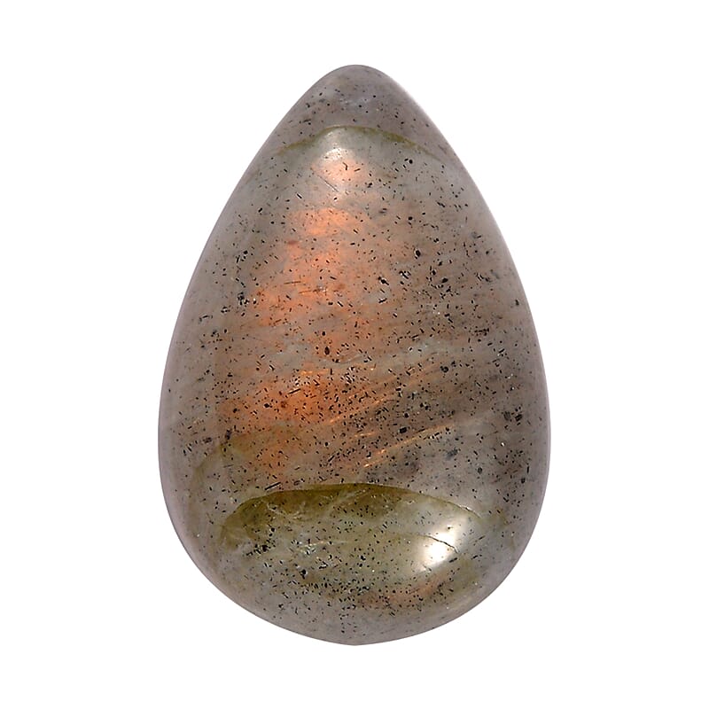 Madagascar Fire Labradorite (Pear 12x8 mm) 3.03 ctw Loose Gemstone