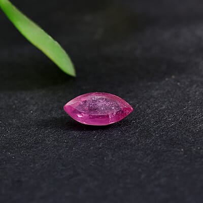 Ilakaka Hot Pink Sapphire (FF) (Mrq 6x3 mm) 0.32 ctw Loose Gemstone