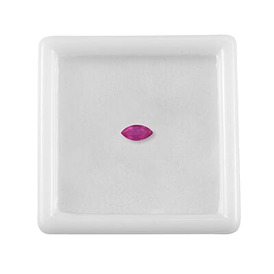 Ilakaka Hot Pink Sapphire (FF) (Mrq 6x3 mm) 0.32 ctw Loose Gemstone