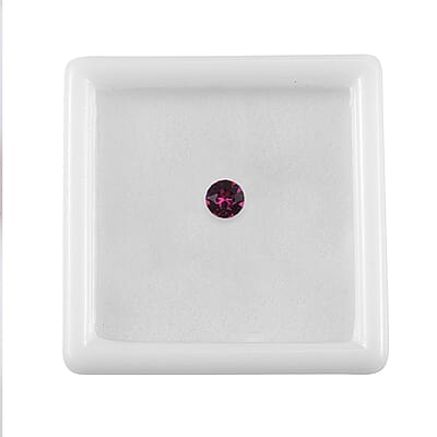 Fuchsia Crystal by Swarovski (Rnd 5.3 mm) 0.42 ctw Loose Gemstone