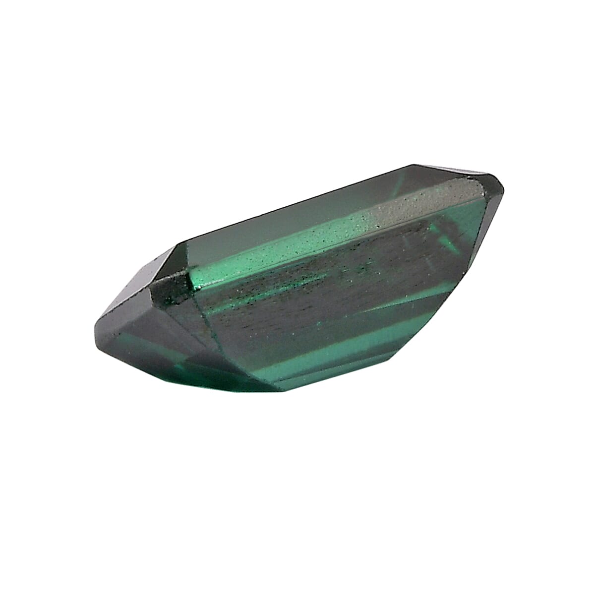 Simulated Green Diamond Set of 2 (Oct 6x4 mm) 1.95 ctw Loose Gemstone