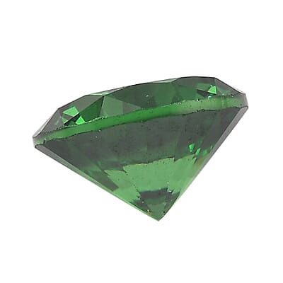 Simulated Green Diamond (Rnd 7 mm) 2.07 ctw Loose Gemstone