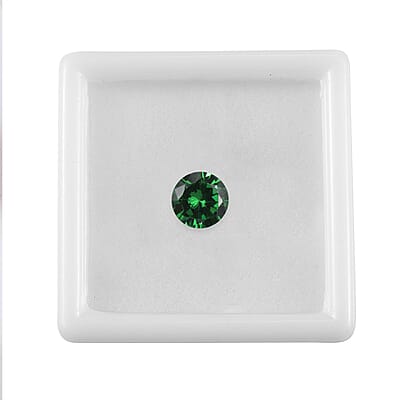 Simulated Green Diamond (Rnd 7 mm) 2.07 ctw Loose Gemstone