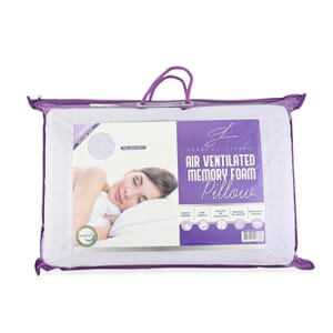 Supreme Living Purple Air Ventilated Memory Foam Lavender Pillow - Standard 
