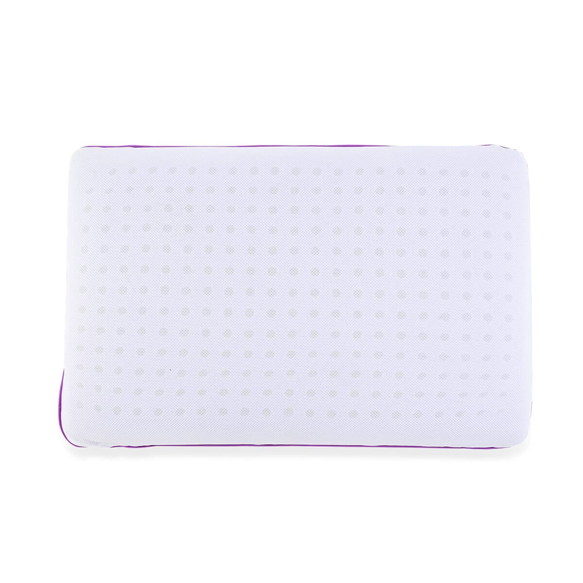 Supreme Living Purple Air Ventilated Memory Foam Lavender Pillow - Standard  image number 1