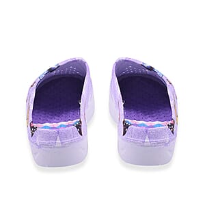 Purple Butterfly Eva Clog (Size 6)
