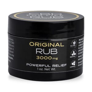CBD For Life Original Rub - 3000 mg CBD - 1oz