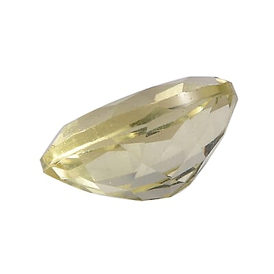 Green Gold Quartz (Oval 8x6 mm) 1.03 ctw Loose Gemstone