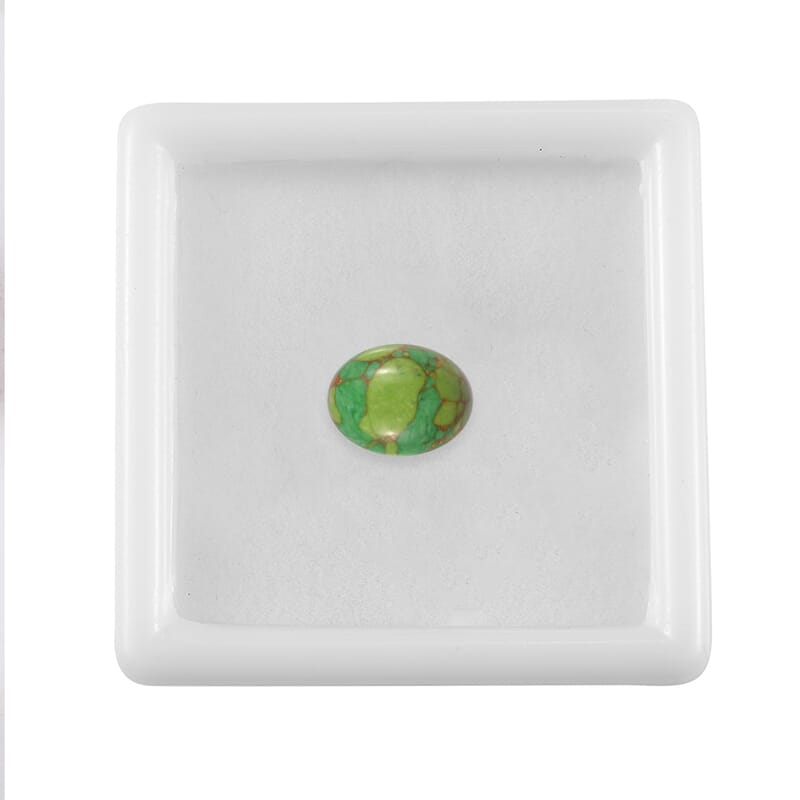 Mojave Green Turquoise (Ovl 10x8 mm) 2.31 ctw Loose Gemstone