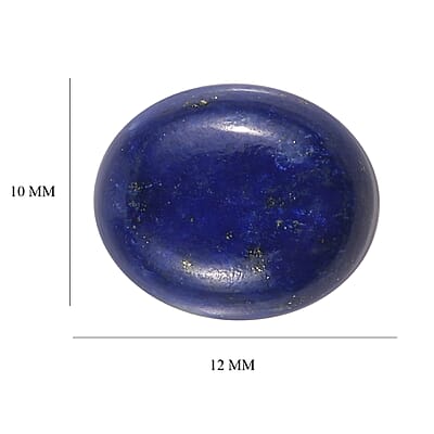 Lapis Lazuli (Oval 12x10 mm) 4.56 ctw Loose Gemstone