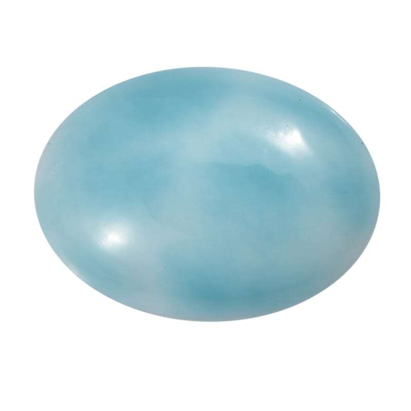 AA Larimar (Ovl 7x5 mm) 0.83 ctw Loose Gemstone