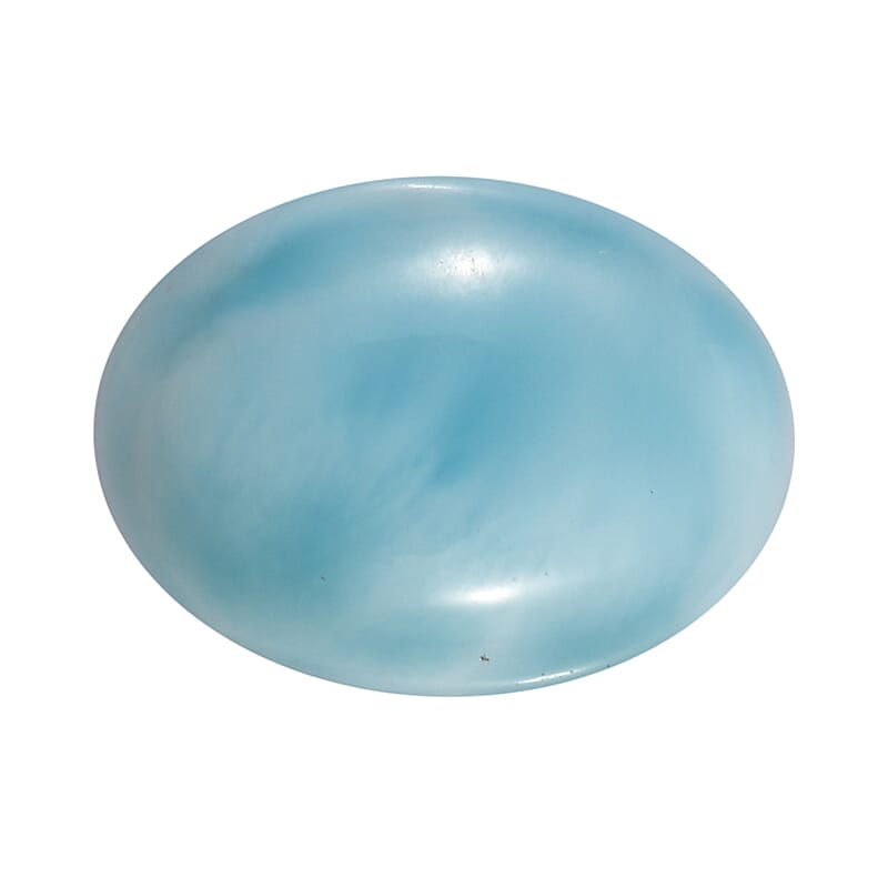 Larimar (Ovl 8x6 mm) Loose Gemstone 1.40 ctw Loose Gemstone