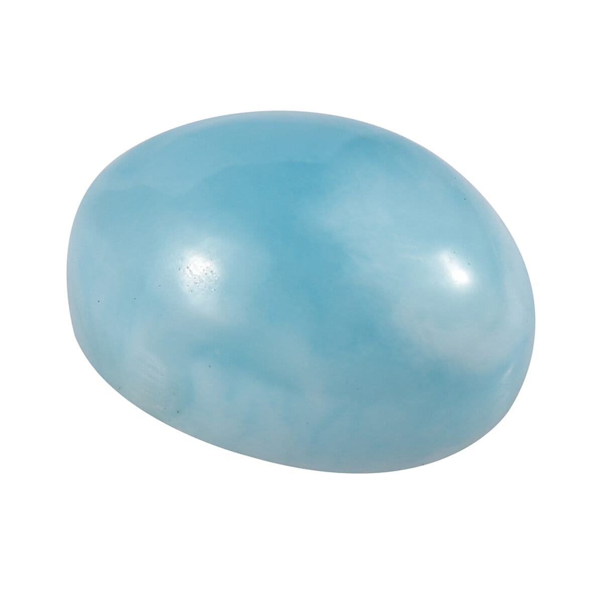AA Larimar (Ovl 8x6 mm) 1.37 ctw Loose Gemstone
