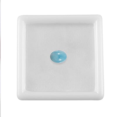 AA Larimar (Ovl 8x6 mm) 1.37 ctw Loose Gemstone