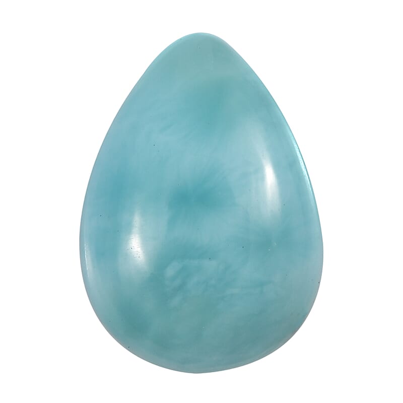 AA Larimar (Pear 10x7 mm) 2.15 ctw Loose Gemstone