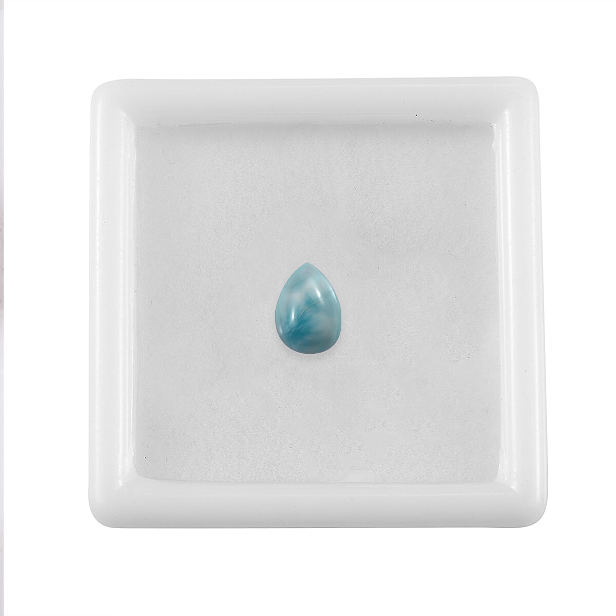 AA Larimar (Pear 8x6 mm) 0.90 ctw Loose Gemstone