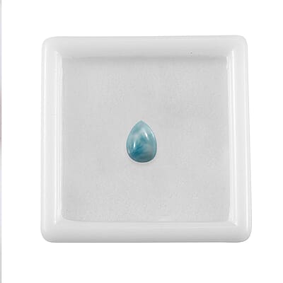 AA Larimar (Pear 8x6 mm) 0.90 ctw Loose Gemstone