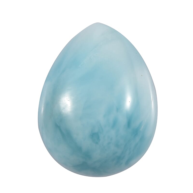 AA Larimar (Pear 9x7 mm) 1.64 ctw Loose Gemstone