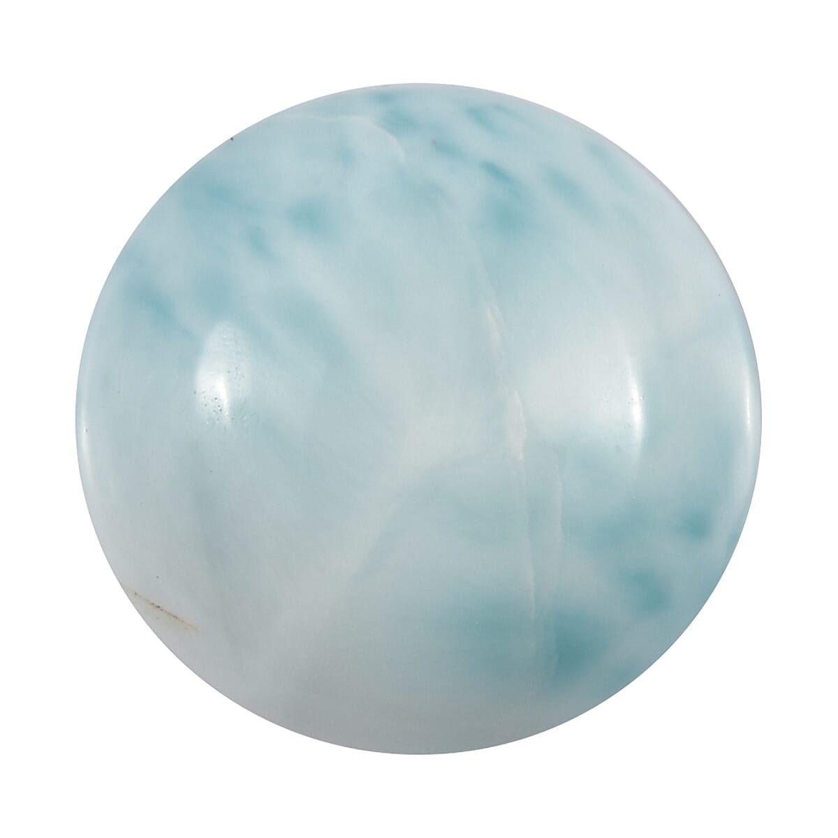 Larimar (Rnd 8 mm) 1.75 ctw Loose Gemstone