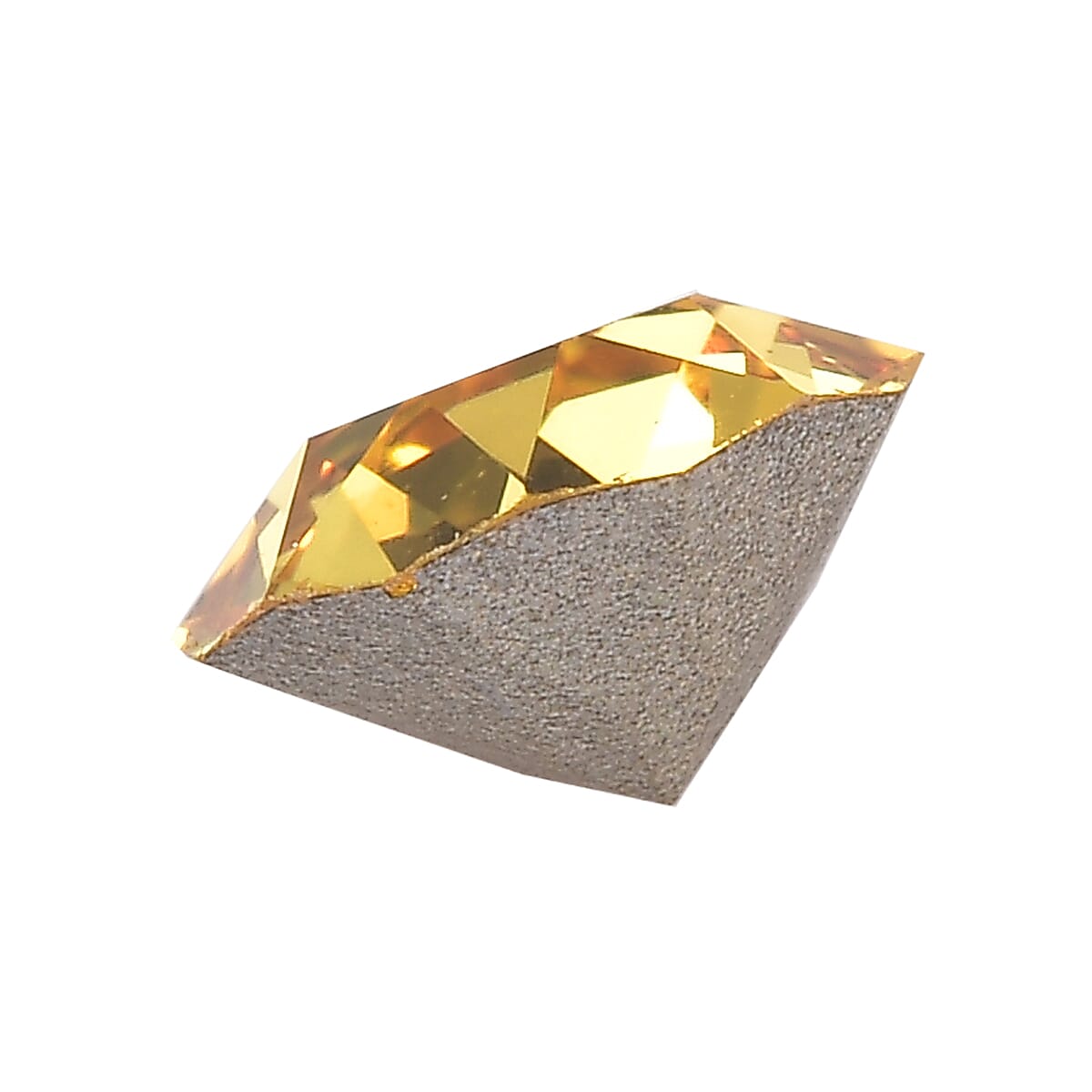 Light Color Topaz Crystal by Swarovski Set of 2 (Rnd 5.3 mm) 0.87 ctw Loose Gemstone