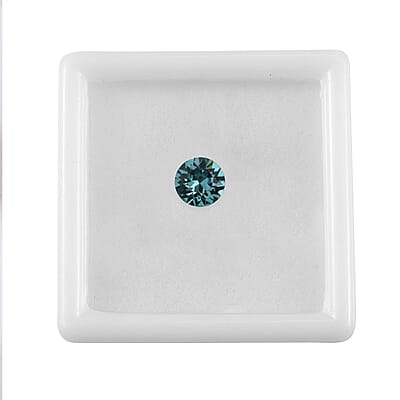 Light Turquoise Crystal by Swarovski (Rnd 8 mm) 1.85 ctw Loose Gemstone