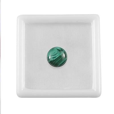 African Malachite (Rnd 10 mm) 3.30 ctw Loose Gemstone