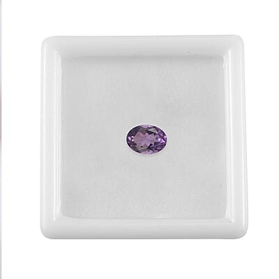 Mashamba Amethyst (Ovl 8x6 mm) 1.00 ctw Loose Gemstone