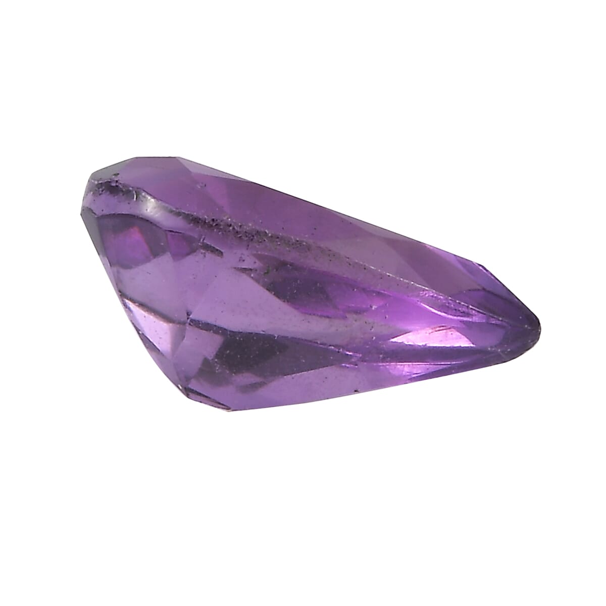 Mashamba Amethyst (Pear 8x5 mm) Loose Gemstone 0.72 ctw Loose Gemstone image number 1