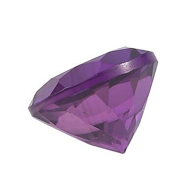 AAA Mashamba Amethyst (Rnd 7 mm) 1.07 ctw Loose Gemstone